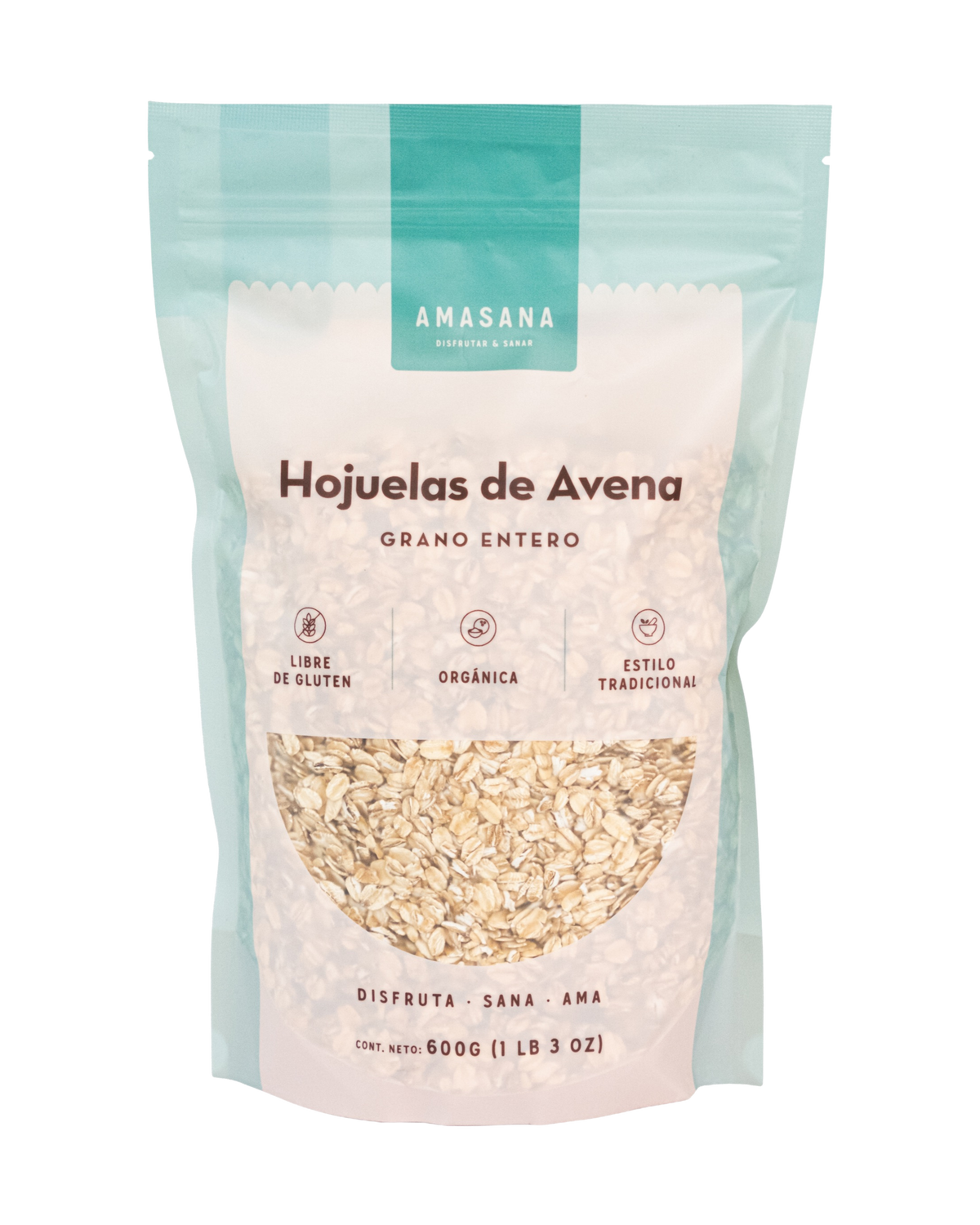 Hojuela de Avena (Orgánicas y Libres de Gluten)
