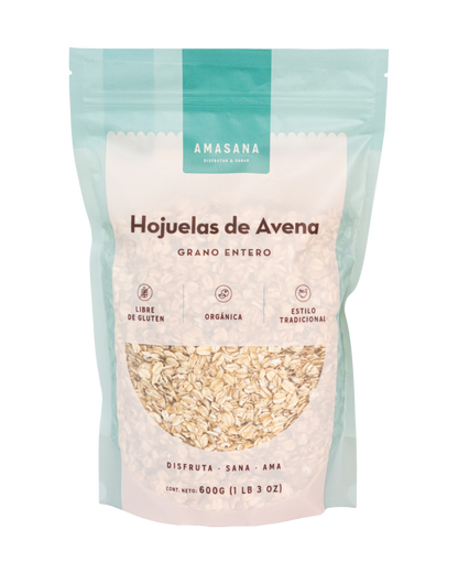 Hojuela de Avena (Orgánicas y Libres de Gluten)