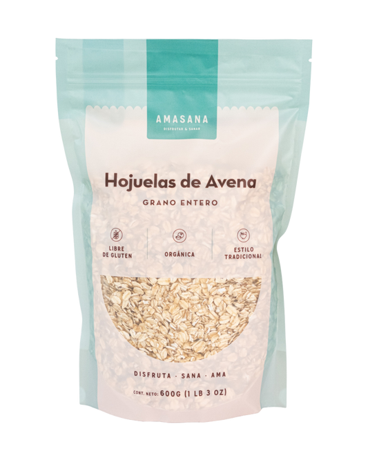 Hojuela de Avena (Orgánicas y Libres de Gluten)