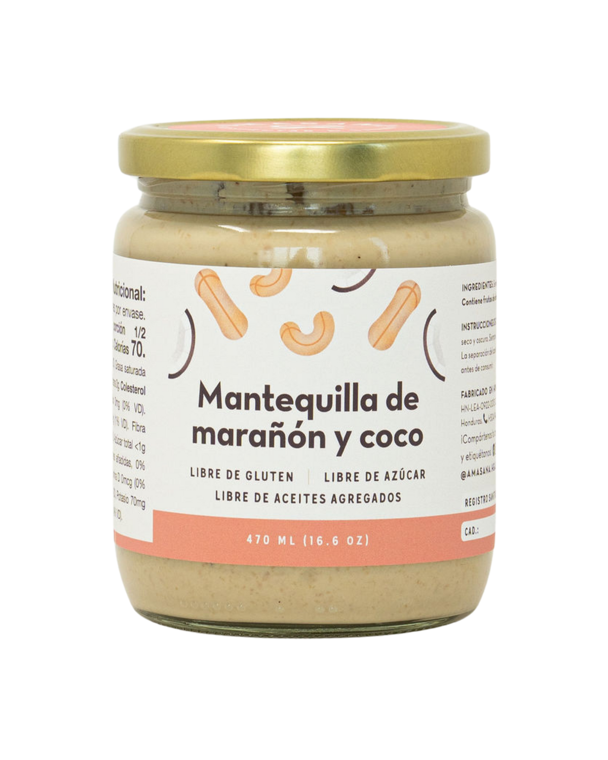 Mantequilla de Marañón y Coco FAMILIAR