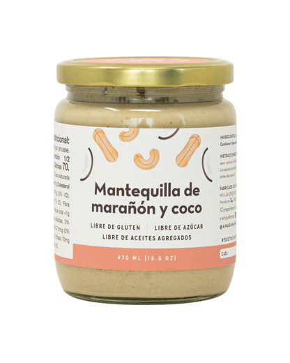 Mantequilla de Marañón y Coco FAMILIAR