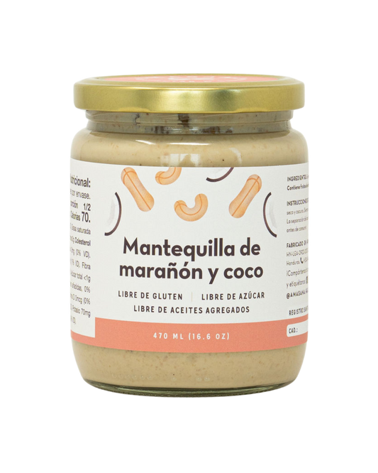 Mantequilla de Marañón y Coco FAMILIAR