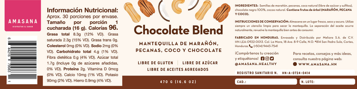 Mantequilla Chocolate Blend FAMILIAR