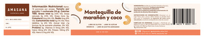 Mantequilla de Marañón y Coco
