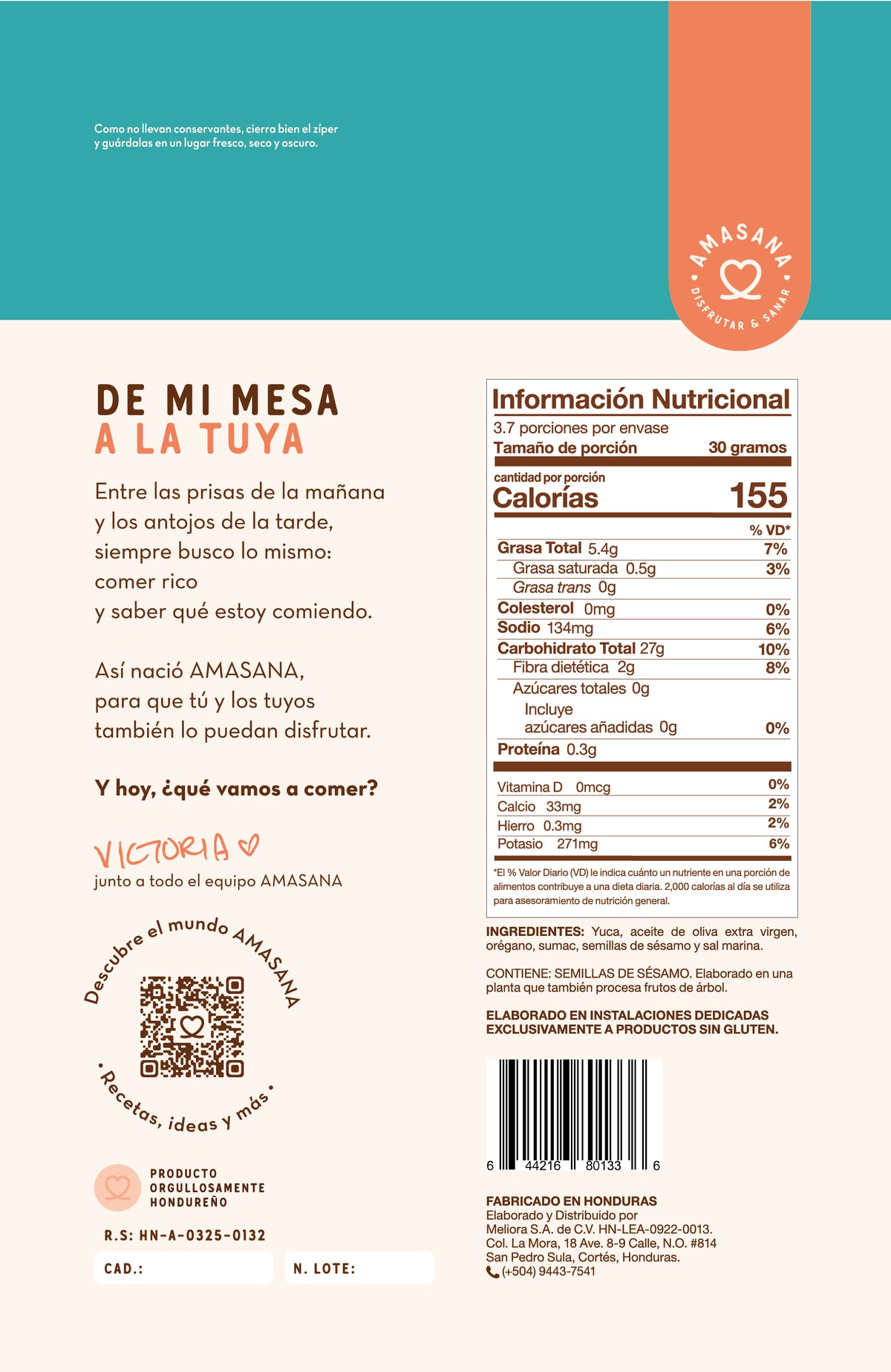 Gourmet Casabe Chips