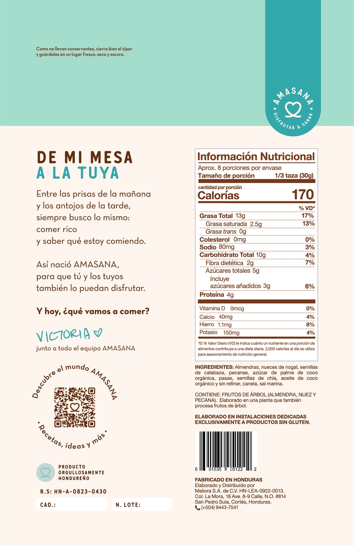 Granola de Frutos Secos